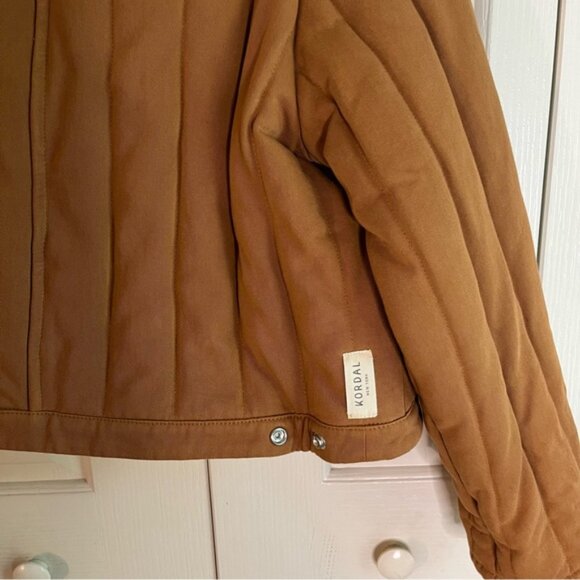 Kordal studio crop Quilted Jacket - clove - Picture 4 of 6